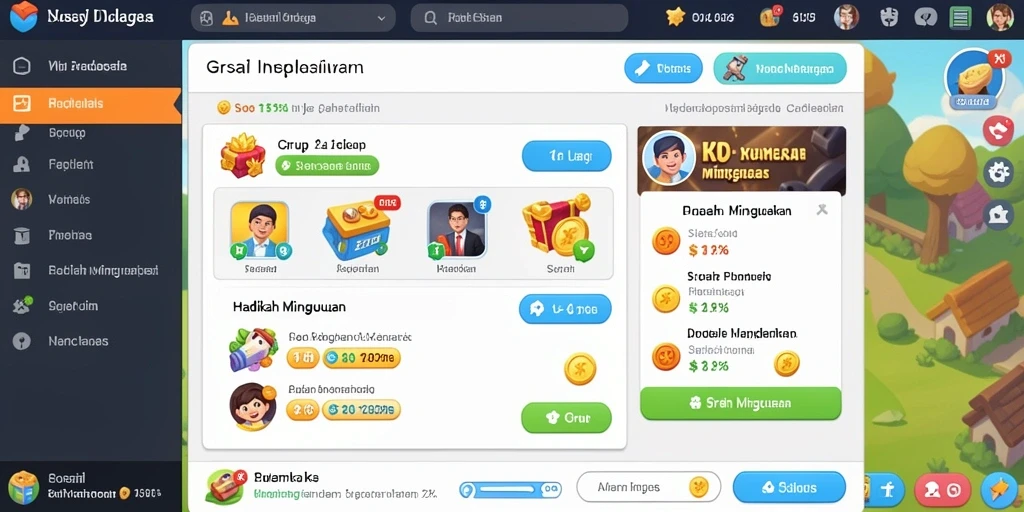 Tampilan antarmuka yang menarik dan mudah digunakan.