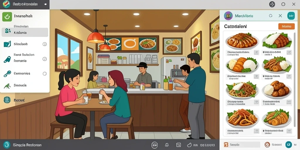 Tampilan antarmuka yang user-friendly dan intuitif.
