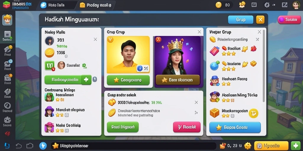 Tangkapan layar menampilkan mode permainan yang seru.