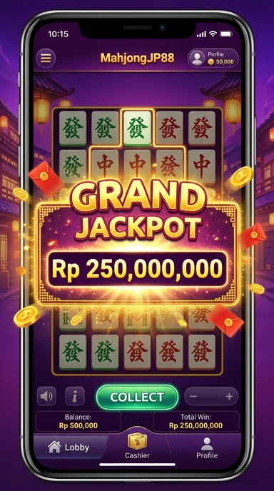 Cuplikan layar menu unduhan mahjongjp88 untuk perangkat Android